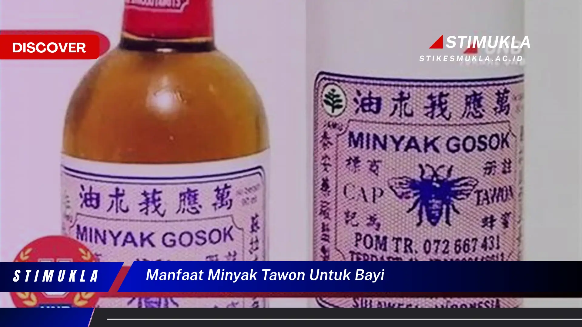 manfaat minyak tawon untuk bayi