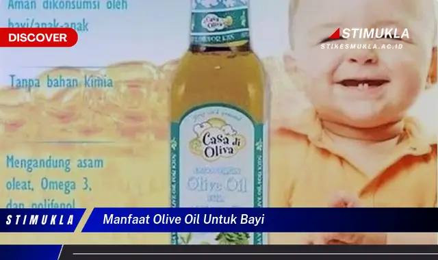 manfaat olive oil untuk bayi