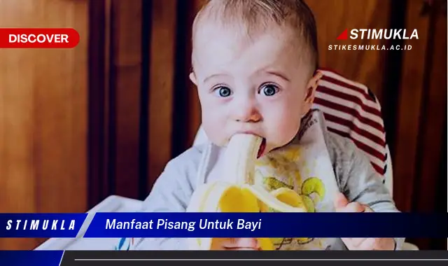 manfaat pisang untuk bayi