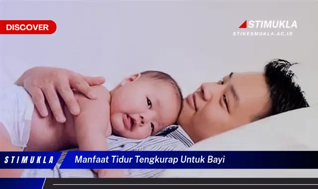 manfaat tidur tengkurap untuk bayi