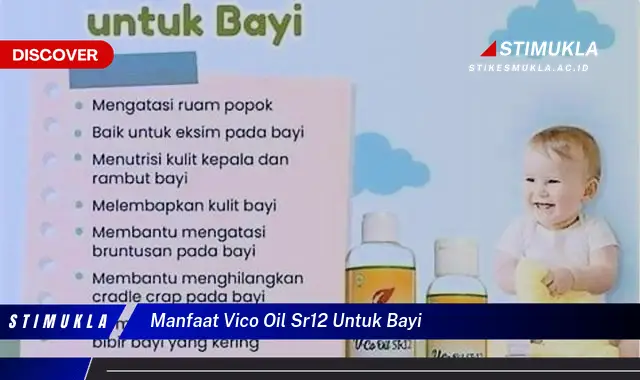 manfaat vico oil sr12 untuk bayi