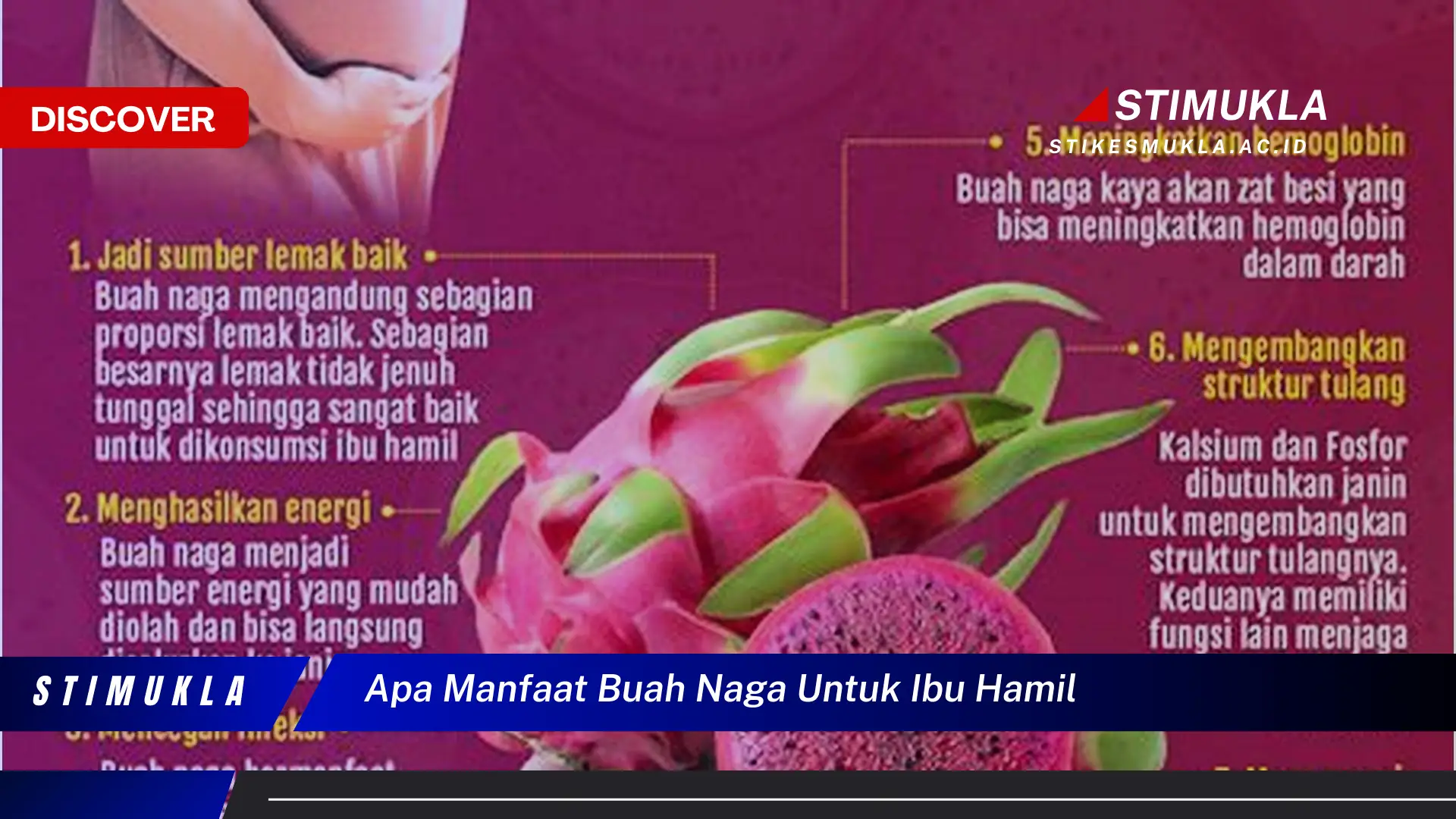 apa manfaat buah naga untuk ibu hamil