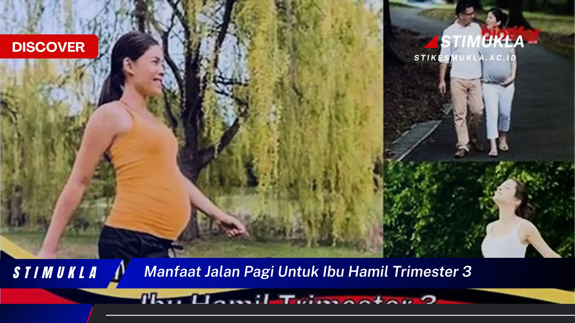 manfaat jalan pagi untuk ibu hamil trimester 3