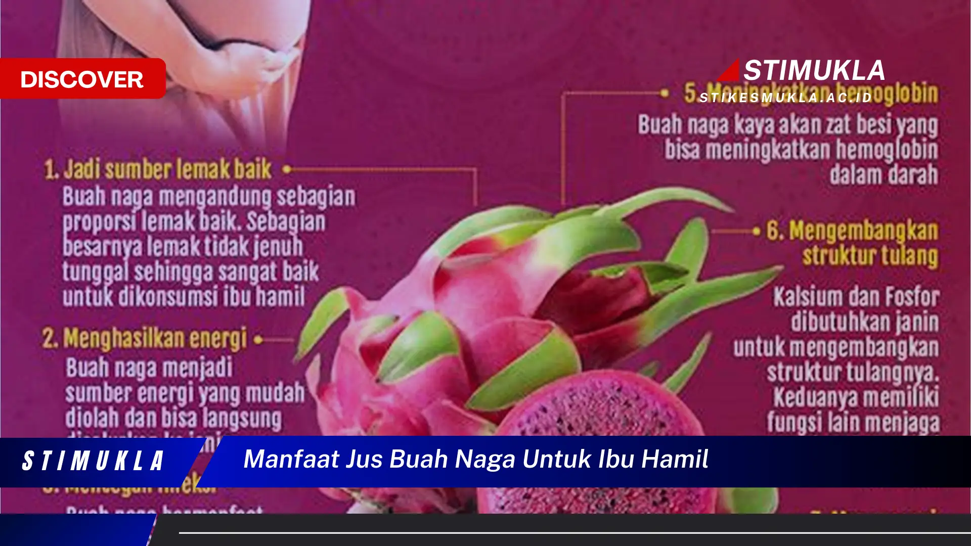 manfaat jus buah naga untuk ibu hamil