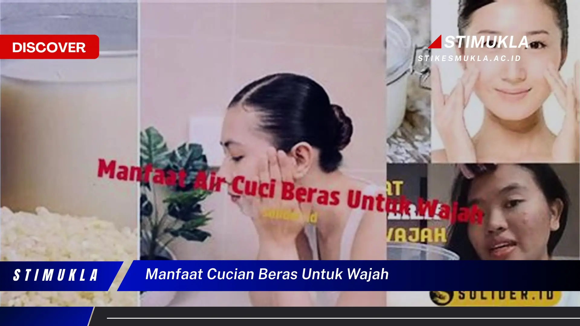 manfaat cucian beras untuk wajah