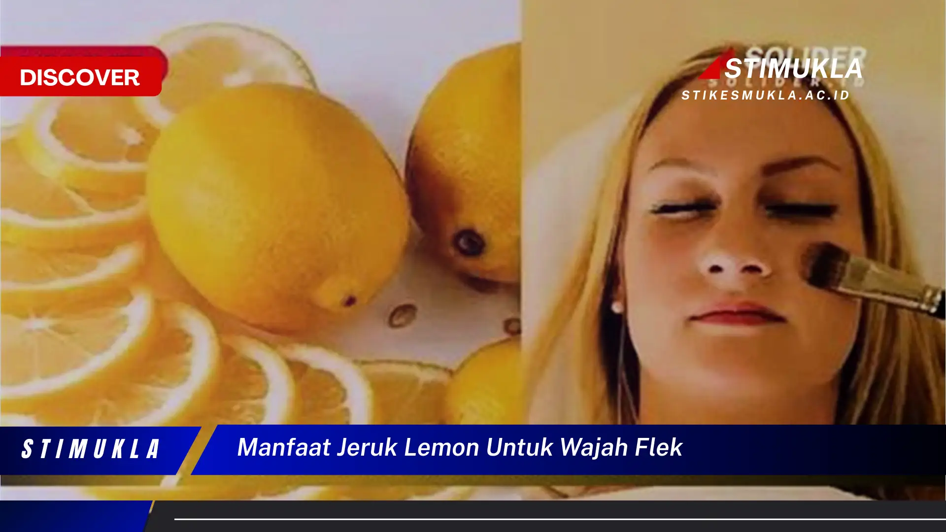 manfaat jeruk lemon untuk wajah flek