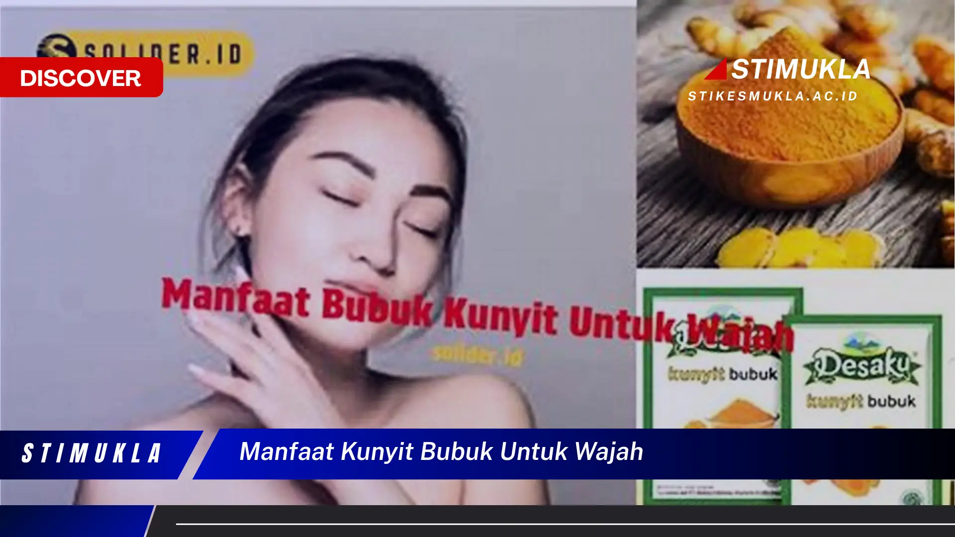 manfaat kunyit bubuk untuk wajah