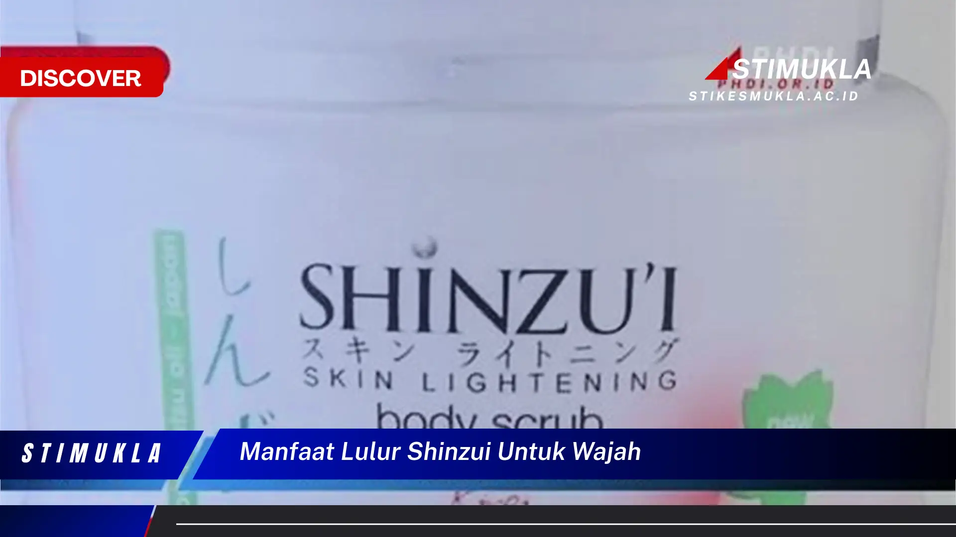 manfaat lulur shinzui untuk wajah