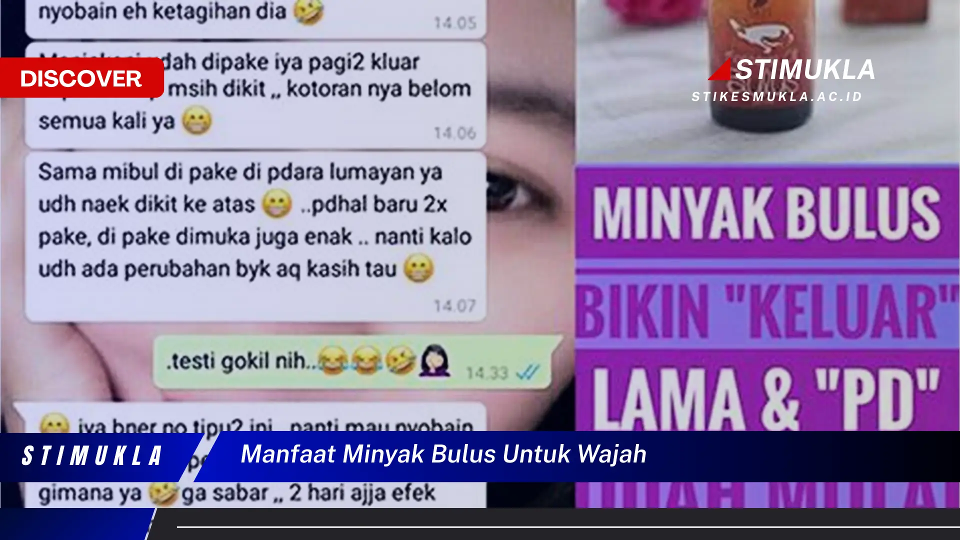 manfaat minyak bulus untuk wajah