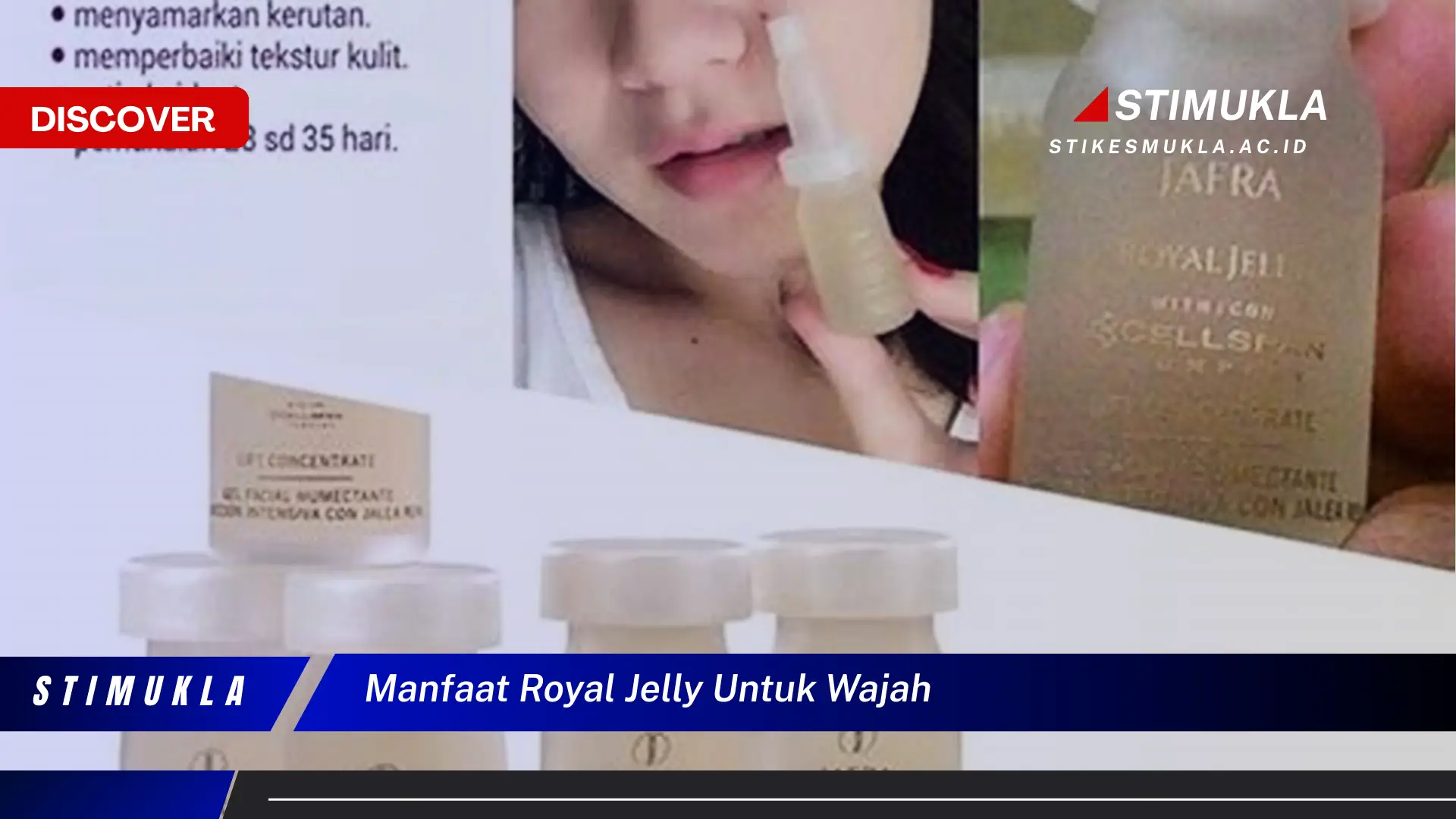 manfaat royal jelly untuk wajah