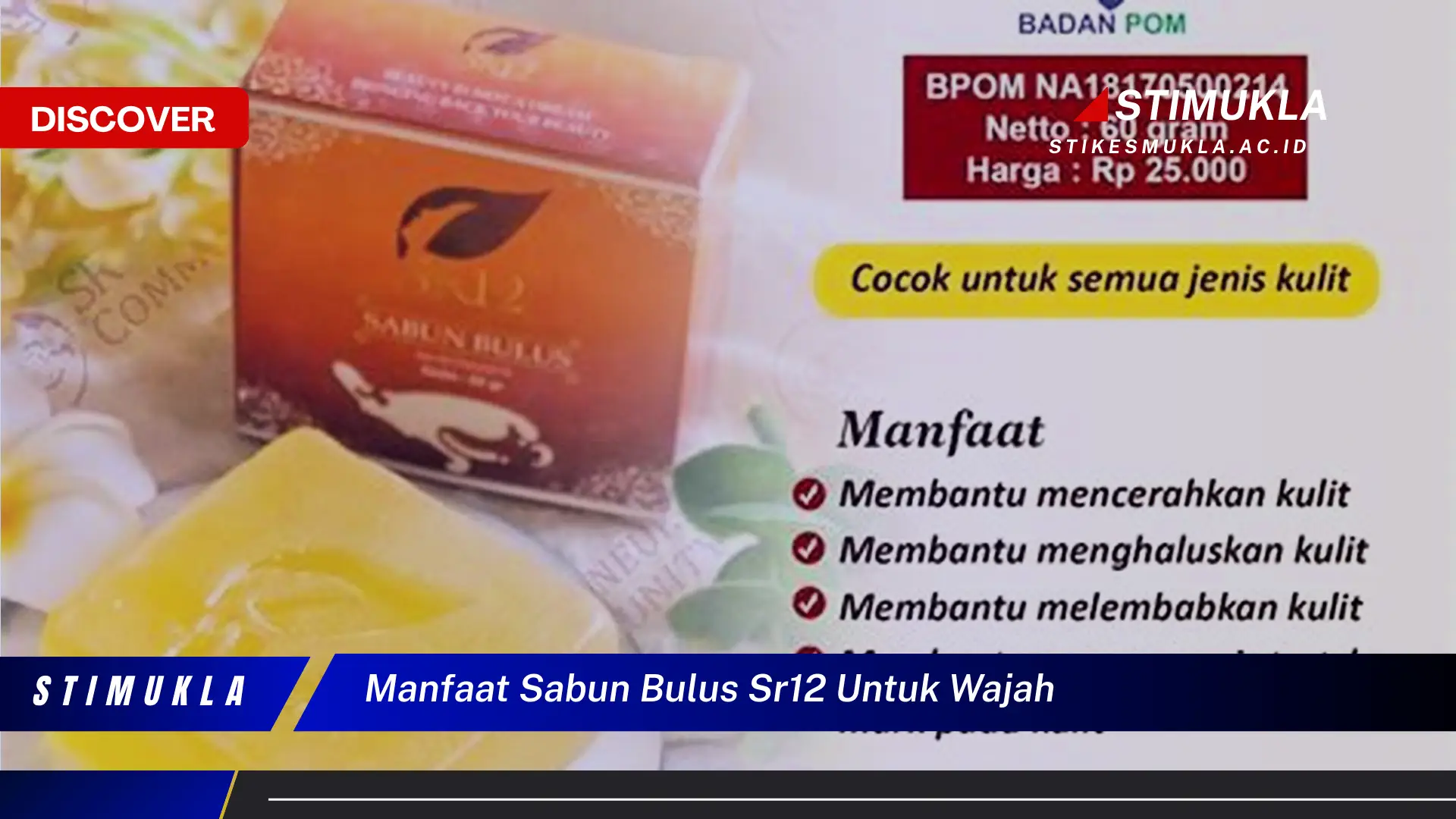 manfaat sabun bulus sr12 untuk wajah