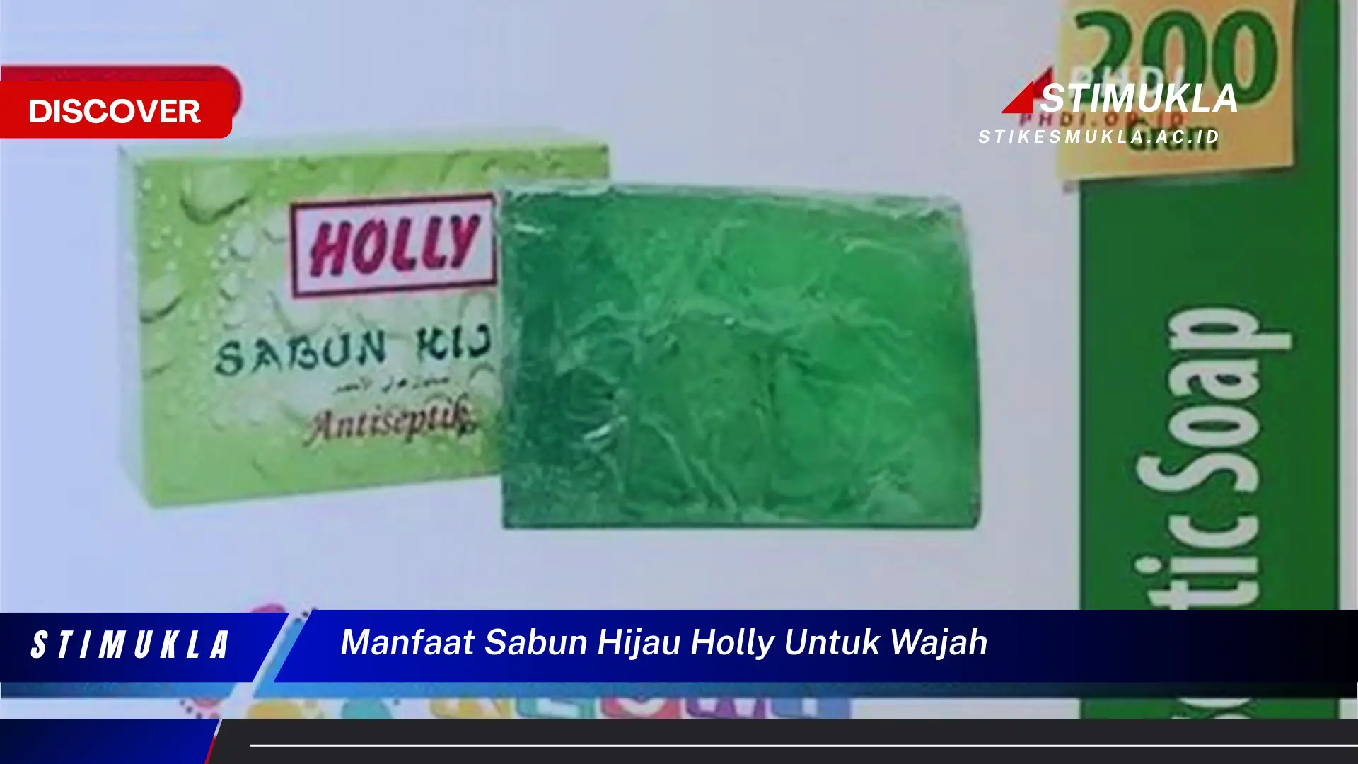 manfaat sabun hijau holly untuk wajah