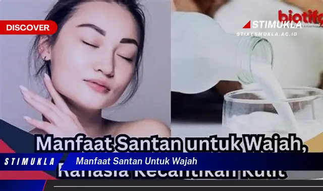 manfaat santan untuk wajah