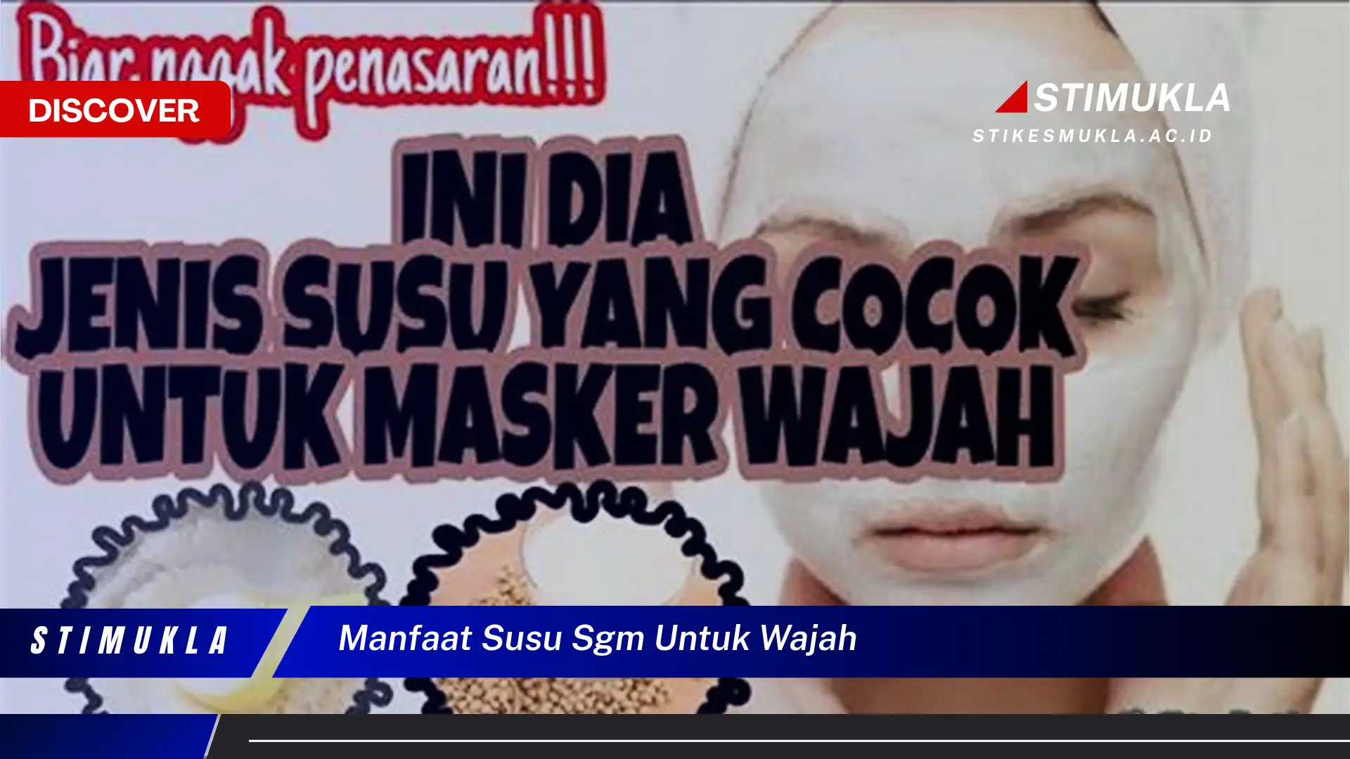 manfaat susu sgm untuk wajah