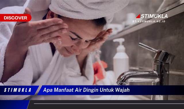 8 Manfaat apa manfaat air dingin untuk wajah Rahasia Kulit Glowing Alami