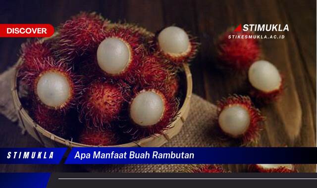 Ketahui 9 Manfaat Buah Rambutan untuk Kesehatan Anda