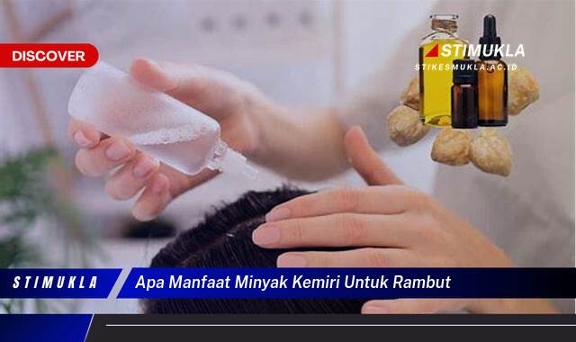 Ketahui 10 Manfaat Minyak Kemiri untuk Rambut,  Tips dan Cara Penggunaan untuk Hasil Maksimal