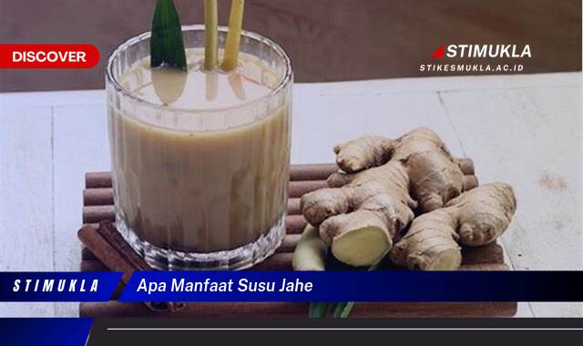10 Manfaat apa manfaat susu jahe sehatkan tubuh alami