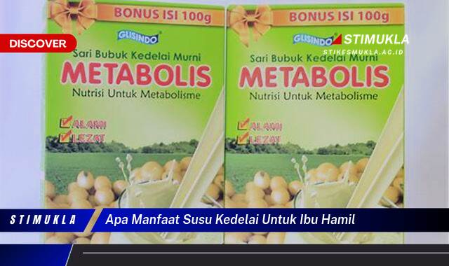 9 Manfaat apa manfaat susu kedelai untuk ibu hamil Bagi Kesehatan Janin Bunda