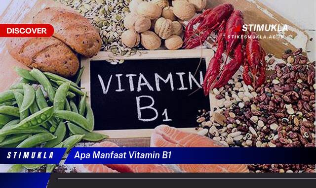 Temukan 8 Manfaat Vitamin B1 untuk Energi dan Saraf Anda