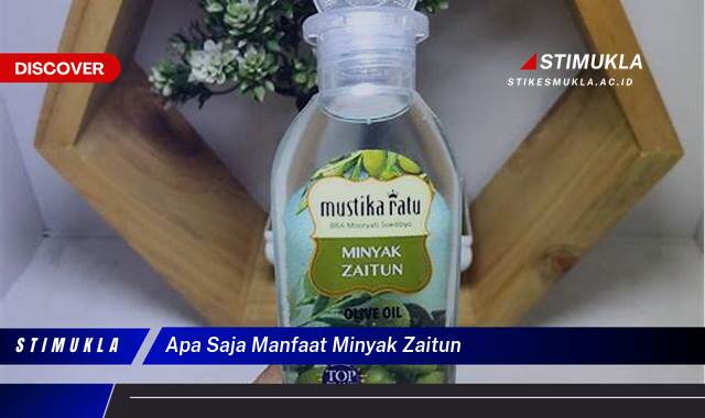 Inilah 10 Manfaat Minyak Zaitun untuk Kesehatan dan Kecantikan