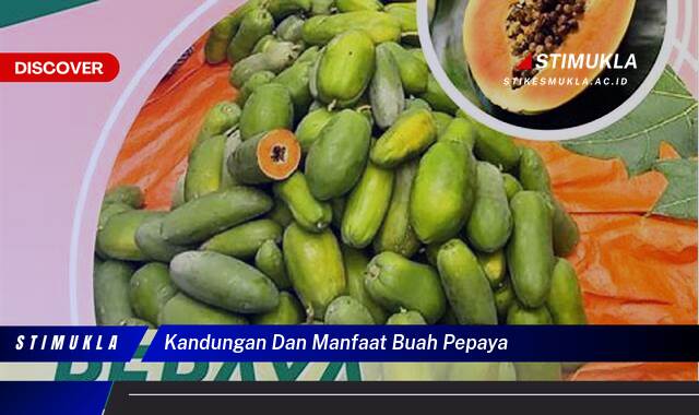 Ketahui 10 Manfaat Kandungan Buah Pepaya untuk Kesehatan Tubuh