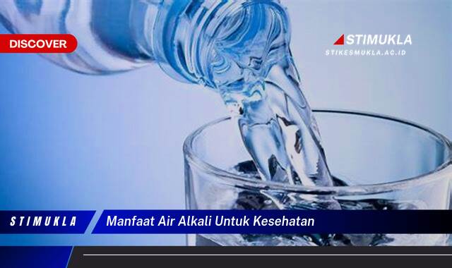 9 Manfaat Air Alkali untuk Kesehatan, Temuan & Fakta Mengejutkan