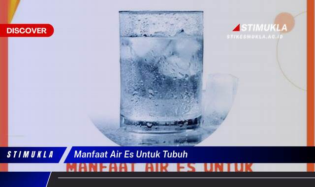 8 Manfaat Air Es untuk Tubuh, Segar, Sehat, dan Mengejutkan