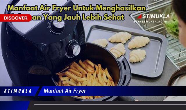 Ketahui 8 Manfaat Air Fryer, Menggoreng Lebih Sehat dan Praktis untuk Keluarga