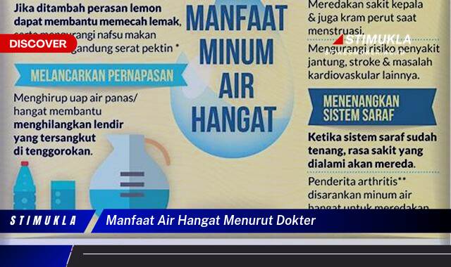 Ketahui 9 Manfaat Air Hangat Menurut Dokter untuk Kesehatan Tubuh Anda