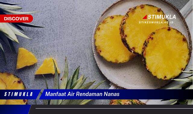 Ketahui 8 Manfaat Air Rendaman Nanas untuk Kesehatan Tubuh Anda