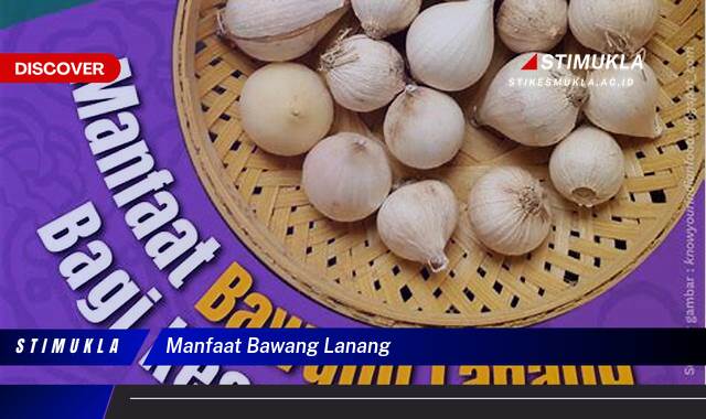Ketahui 9 Manfaat Bawang Lanang untuk Kesehatan Tubuh Anda