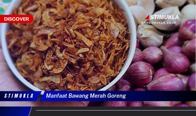 Ketahui 9 Manfaat Bawang Merah Goreng untuk Kesehatan Anda