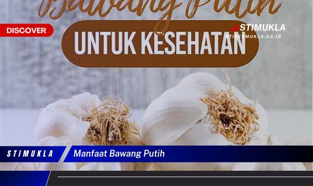 Ketahui 10 Manfaat Bawang Putih untuk Kesehatan Tubuh Anda