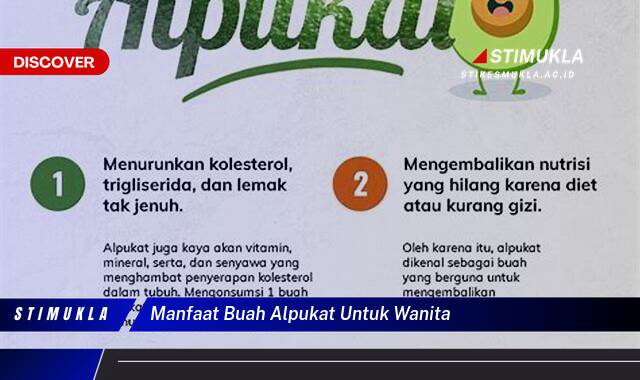 Ketahui 9 Manfaat Buah Alpukat untuk Wanita, Rahasia Kecantikan Alami dari Dalam