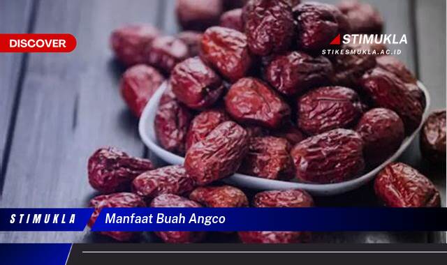 9 Manfaat manfaat buah angco untuk kesehatan optimal