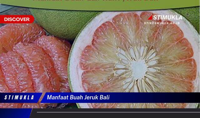 Ketahui 10 Manfaat Buah Jeruk Bali untuk Kesehatan, Kecantikan, dan Diet