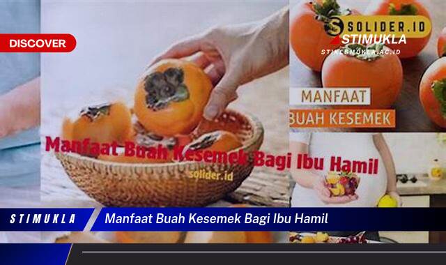 9 Manfaat manfaat buah kesemek bagi ibu hamil Dukung Kehamilan Sehat!
