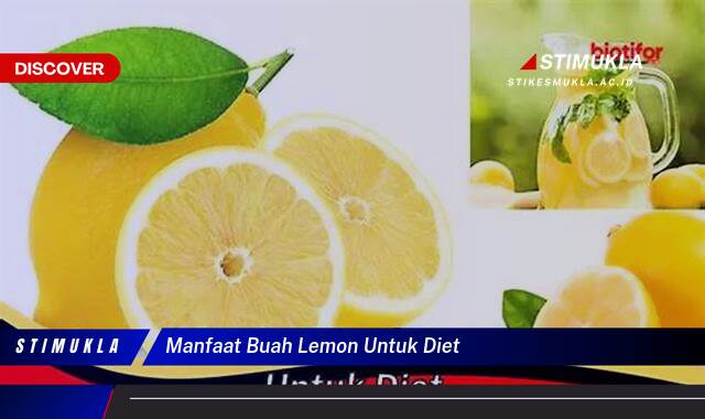 Ketahui 10 Manfaat Buah Lemon untuk Diet Turunkan Berat Badan Secara Alami