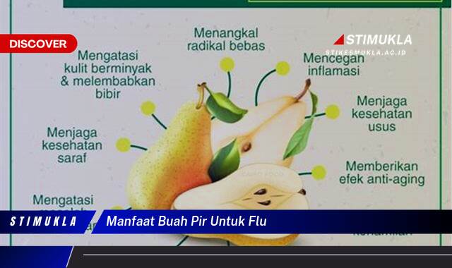 Temukan 9 Manfaat Buah Pir untuk Flu Redakan Gejala Secara Alami