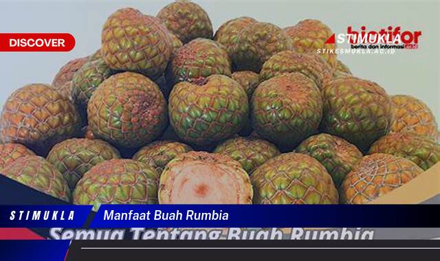 10 Manfaat manfaat buah rumbia untuk kesehatan optimal