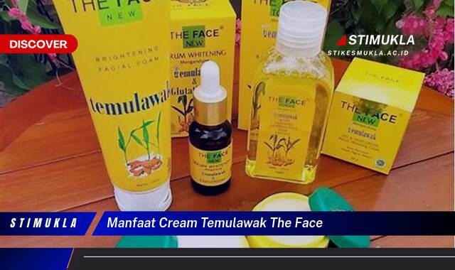 Inilah 10 Manfaat Cream Temulawak The Face untuk Kulit Cerah Berseri