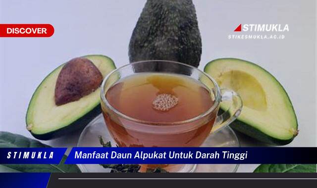 8 Manfaat manfaat daun alpukat untuk darah tinggi Buktikan Khasiatnya Sekarang!