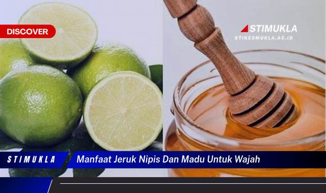 9 Manfaat manfaat jeruk nipis dan madu untuk wajah Rahasia Kulit Sehat Alami