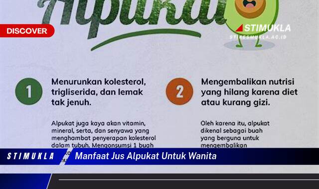 Ketahui 9 Manfaat Jus Alpukat untuk Wanita, Meningkatkan Kesehatan dan Kecantikan Secara Alami Ketahui 9 Manfaat Jus Alpukat untuk Wanita, Meningkatkan Kesehatan dan Kecantikan Secara Alami