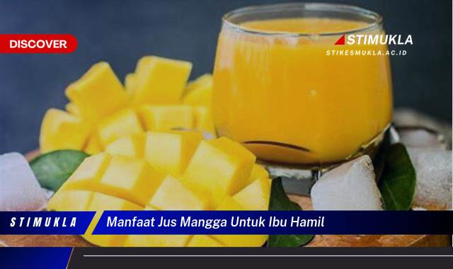 Inilah 9 Manfaat Jus Mangga untuk Ibu Hamil yang Menyehatkan dan Menyegarkan