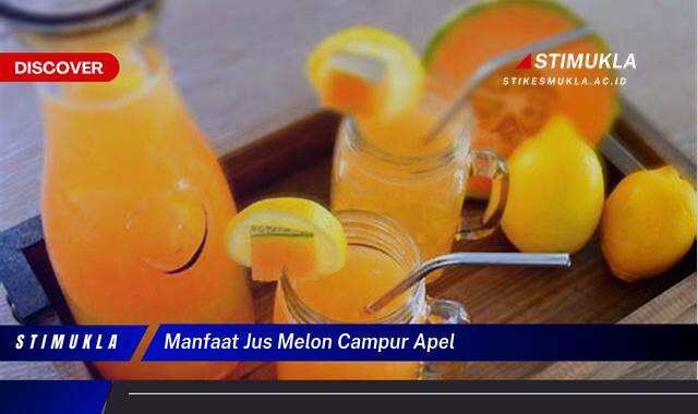 Temukan 10 Manfaat Jus Melon Campur Apel untuk Kesehatan Anda