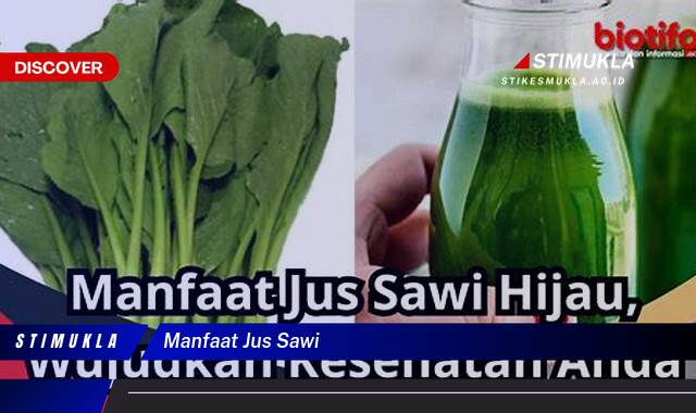 Inilah 8 Manfaat Jus Sawi untuk Kesehatan, Kecantikan, dan Diet