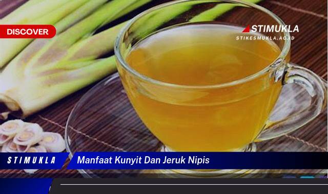 10 Manfaat manfaat kunyit dan jeruk nipis Rahasia Sehat Alami Terungkap