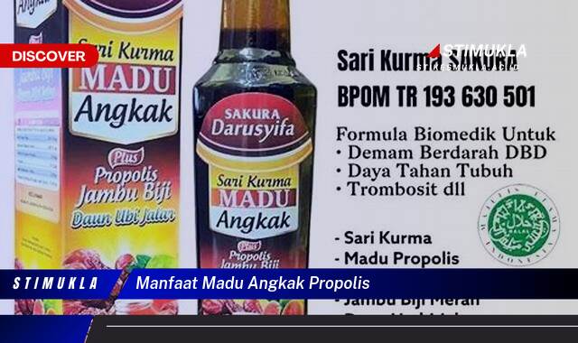 Ketahui 10 Manfaat Madu Angkak Propolis untuk Kesehatan Tubuh Anda